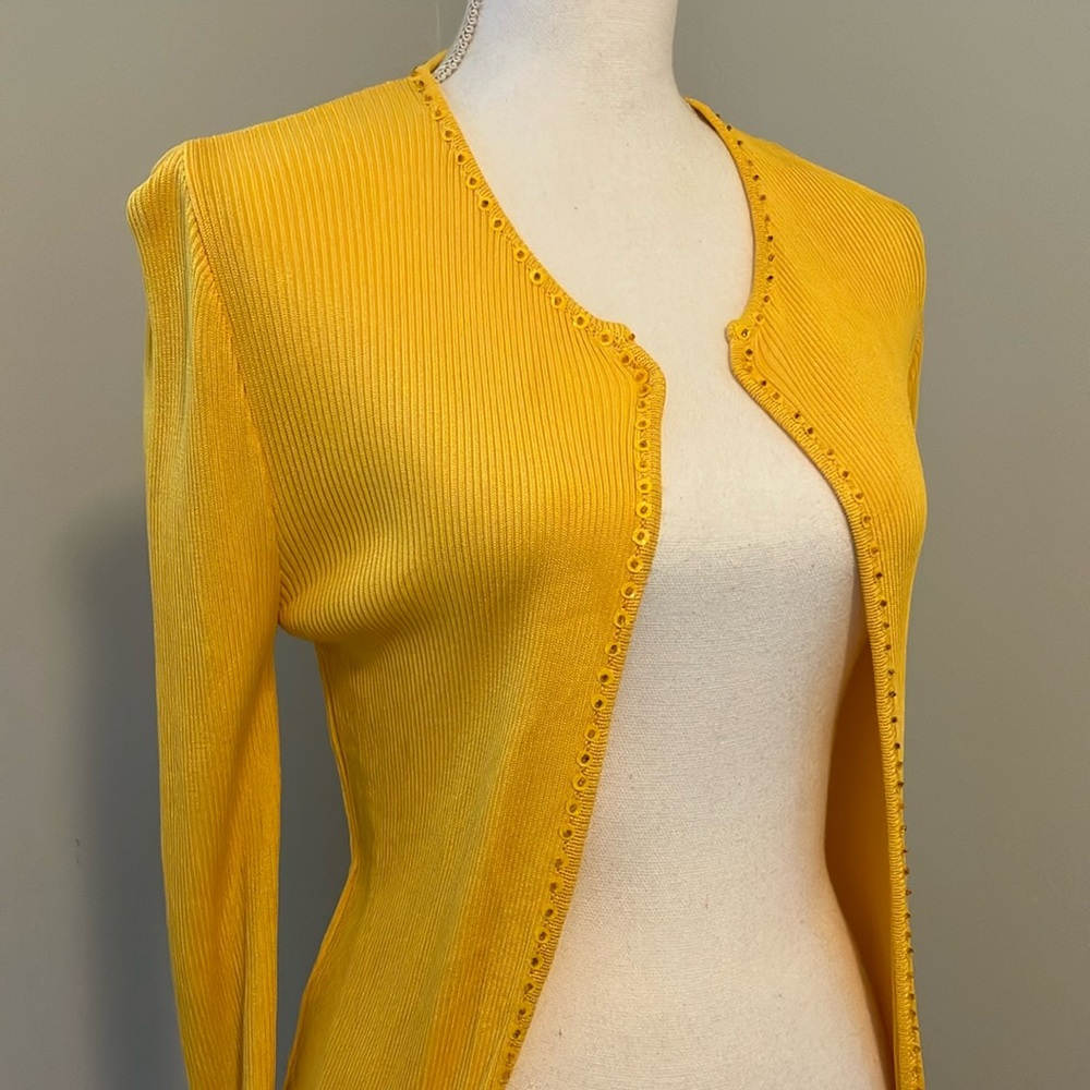 Vintage 100% viscose light cardigan size L made in 🇮🇹